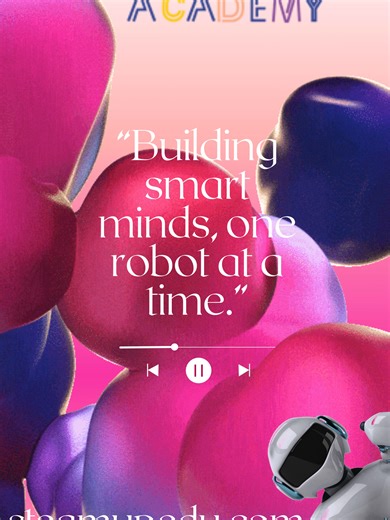 “Building smart minds, one robot at a time.” #RoboticsForKids #KidsRobotics #STEMEducation #CodingForKids #FutureEngineers #KidsLearning #EducationForKids #STEMKids #AfterSchoolPrograms #LearningIsFun #ParentsOfKids #KidsActivities #SkillBasedLearning #SmartKids #FutureReadyKids #TechForKids #RoboticsEducation #CodingClass #21stCenturySkills #InnovationInEducation #YourCityParents #YourCityKids #LocalEducation #CommunityLearning