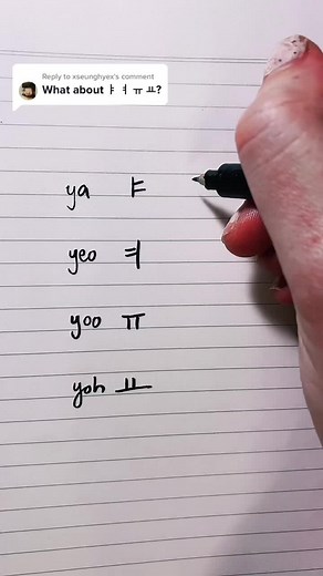 Korean Language Handwriting Tips and Shortcuts