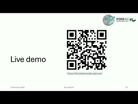 FOSS4G 2025 | maplibre-gl-terradraw - new drawing plugin for maplibre-gl-js