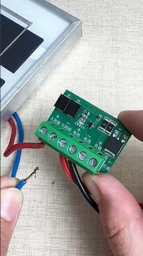 Solar Light Controller Module... DIY Electronics #lightcontrol #solarmodule #solarcharge