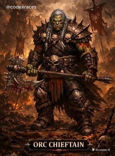 Evolution of Orc Chieftan