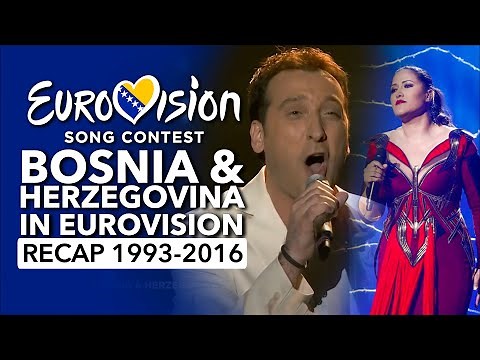 🇧🇦 Bosnia & Herzegovina in Eurovision Song Contest 1993-2016 RECAP Bosna i Hercegovina na Evroviziji