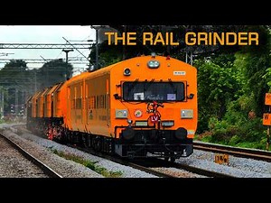 Firing Rail Grinder Machine | Indian Railways | Train videos
