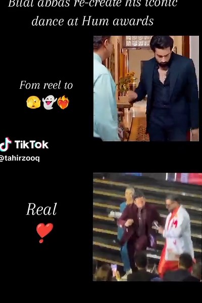 Bilal Abbas Recreates Iconic Dance at Hum Awards