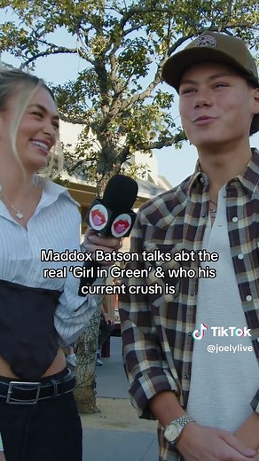 Maddox Batson Reveals His Crush: The Real 'Girl in Green'