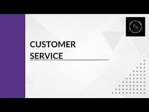 Customer Service - Definition - Elements