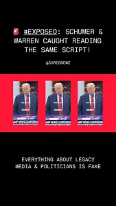 13K views · 266 reactions |  #EXPOSED: SCHUMER & WARREN CAUGHT...