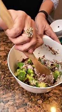 Healthy Broccoli Salad!