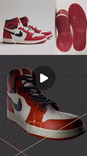 3dblender_bms on Instagram: "ASMR vertion ✨✨ _ #blender #blender3d #3d #blendertutorial #jordanshoes #3dart #blendercommuníty"