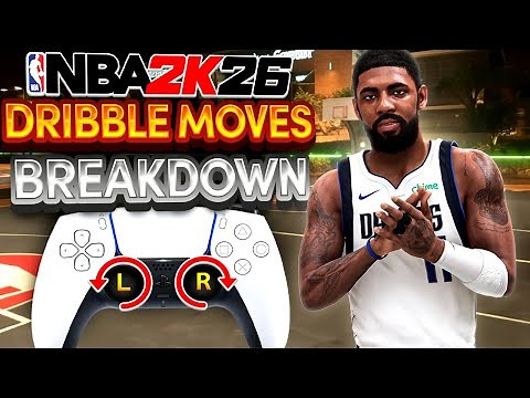 NBA 2K26 Dribbling Tutorial Early Dribble Moves Handcam Breakdown