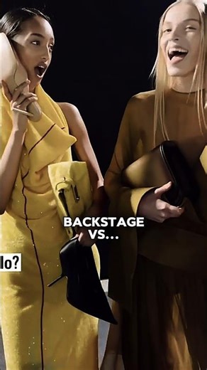 Backstage vs Runway 😍 Mona Tougaard & Colin Jones Transformation 🔥