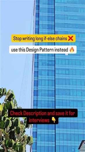 Design Pattern Question: Subscribe for more such videos 🙌