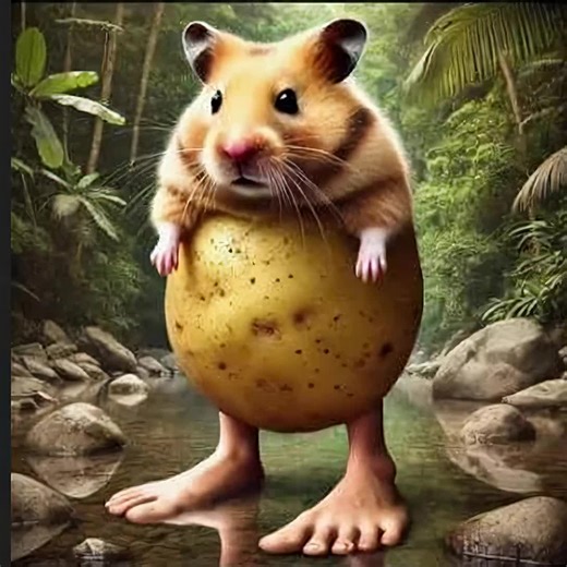 Pipi potato dancing