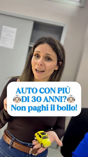 La tua auto ha più di 30 anni? 🚗🔥Allora potresti non pagare più il bollo, ma solo una tassa forfettaria: 25,82 € per le autovetture e 10,33 € per i motoveicoli. 📝E no, non serve essere iscritti ad alcun registro storico:basta solo che la tua auto sia… un po’ vecchiotta. 😉Per verificarlo in un attimo, controlla la data di prima immatricolazione sul libretto. 📄Se vuoi capire se anche il tuo veicolo rientra, passa da noi: te lo diciamo subito | Autoservice sas