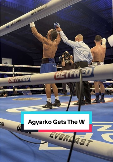 Caoimhin Agyarko Claims Close Decision Victory