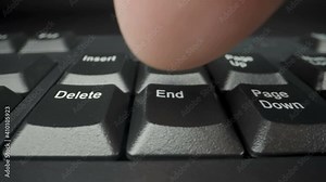 A long press on the Home button of the keyboard from the Number pad