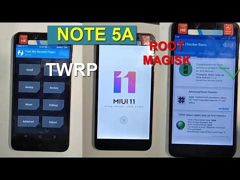 How to root and install twrp miui 11- Redmi note 5A (ugglite)