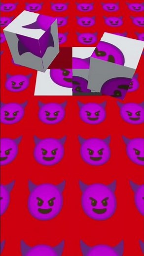 Wolf Revealed by Rolling Cubes 😈🧊😲