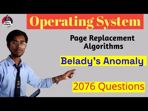 Belady's Anomaly Page Replacement Algorithms #2076Questions #operatingsystem #nepalilanguage