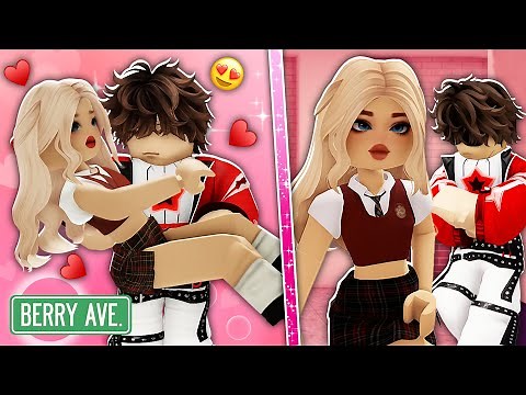 THE SCHOOL GODDESS AND THE BAD BOY LOVE STORY ( Part 1 ) | Berry Avenue RP | Sweet Berry