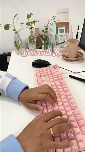 ASMR Office Vibes | Immerse Yourself in a Productive Day at My Desk
