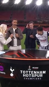 “Let’s say I’m a legend” 👑 Son Heung-min after winning the Europa League ❤️ | TNT Sports Football