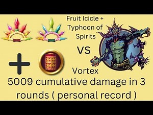 Vortex Shadow Fight 2 First 5000+ Cumulative Damage In 3 Rounds Using Typhoon Of Spirits