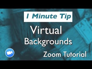 Zoom Tutorial: How To Create a Virtual Background