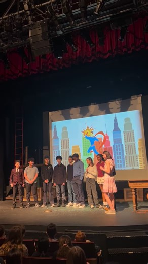 Rienzi is a beloved annual tradition presented by the World Languages Department and named for Kathy Rienzi, who taught French at Poly for 25 years. The showcase celebrates students’ oral proficiency through vibrant, student-led multilingual musical performances. Congratulations to all the Middle School students who worked together and led wonderful musical performances yesterday, in the many languages offered by the department! This clip is a performance of “Espacio Sideral” by Jesse & Joy. | P