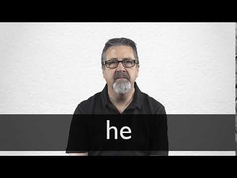 How to pronounce HE in British English