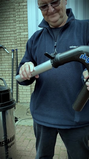 47K views · 169 reactions | Be careful clearing gutters this Halloween... Although with the Tradesman gutter vacuum's blow function, suction power and our Patented Vac Release you'll have everything you need to fight off gutter debris as well as any spooky interruptions... Check out this NEW vac on our website here: https://skyvac.com/product/skyvac-tradesman/ #skyvac #exteriorcleaning #guttercleaning #externalcleaning #guttervac #halloween | skyVac® | Facebook