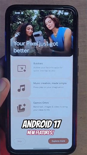 🔥 Pixel 8 Android 17 Update! Top New Features 😍 #shorts