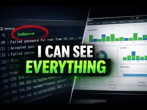 I Installed Splunk to See Everything on My Network (Beginner SIEM Setup)