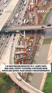 🚧 Major I-10 traffic changes ahead