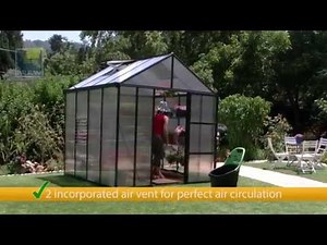 Glory™ Premium Polycarbonate Greenhouse by Palram - Canopia