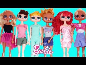 LOL Surprise Custom Big Barbie Dolls Toy Show Under Wraps