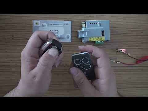 Clone V2 PHOX 4433 92Mhz Rolling Code Remote Programming