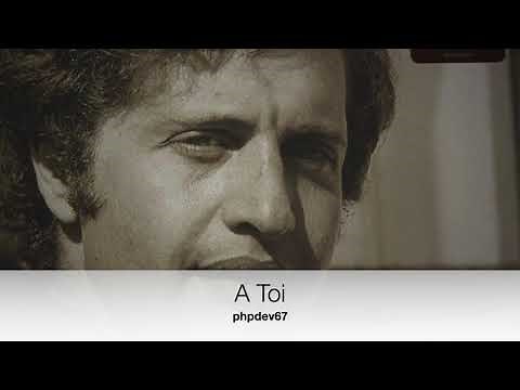 A Toi - Joe Dassin, Instrumental cover