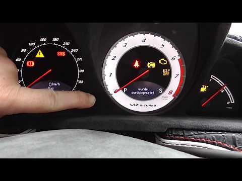 How to Reset Mercedes SL R230 Service Indicator