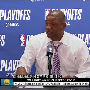 133K views · 5.6K reactions | Doc Rivers gets emotional talking about the hard work this Clippers team has put in this entire season. | NBA TV | Facebook