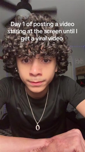Day 1 of staring into the camera until I get another viral video #curlyhair #series #viral #fyp #tiktok