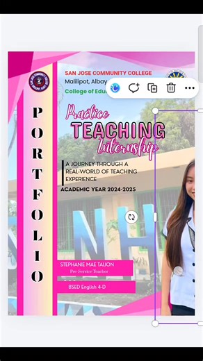 💖✨ PINK VERSION IS OFFICIALLY OUT! ✨💖 If you love soft pink, clean, and aesthetic vibes — this one’s for you! No more late nights stressing over layouts and content 😭 📩 Message now before you decide to do everything from scratch again 😭💖 #teachinginternship #internship #educlife #bsed #portfolio