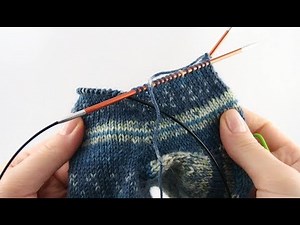 Magic Loop Socks #4 Gusset