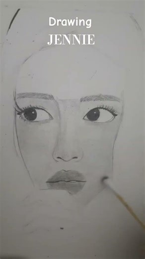 drawing JENNIE #art #arty #artandcraft #drawing #artfully #artdrawing #sketch #sketchful #drawing