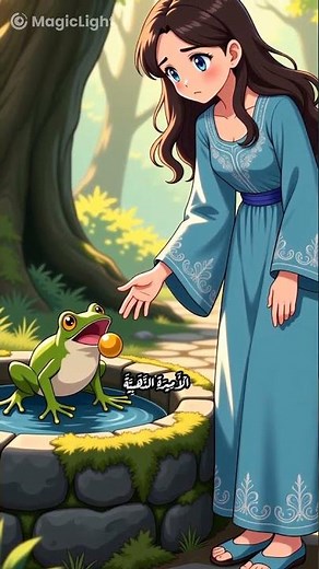 #قصص_أطفال #حكايات_شعبية #الأميرة_والضفدع #فكاهة #i