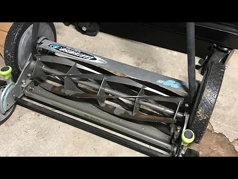 How To Maintain A Reel Mower And Adjust Cut Height