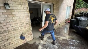Heavy flooding in Moore County after Tropical Depression Chantal rips through NC