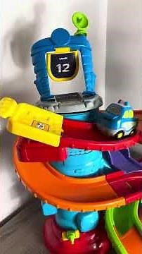 Talking VTech Go! Go! Smart Wheels Launch and Chase Police Tower Playset