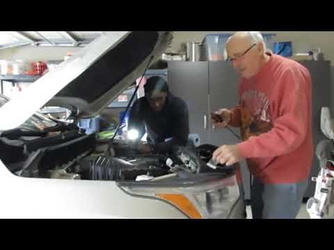 2017 GMC Acadia temp sensor removal, without removing the valve cover