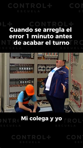 Un milagro, inge 🙏 ¿Te ha pasado? Te leo en los comentarios👇 #controlindustrial #equiposindustriales #mantenimientoelectrico #controldeprocesos #automatizaciones #automatizacionindustrial #instrumentación #automatización #pid #allenbradley #contactores #plc #equiposelectrónicos #electricidadindustrial #ingenieroelectrico #técnico #automatización #mantenimientos #tableroselectricos #encoder #partesdemotor #servomotor #mecatronica #ingenieriaelectronica #controlmas #PLC #RTU #plcsiemens | Escuel